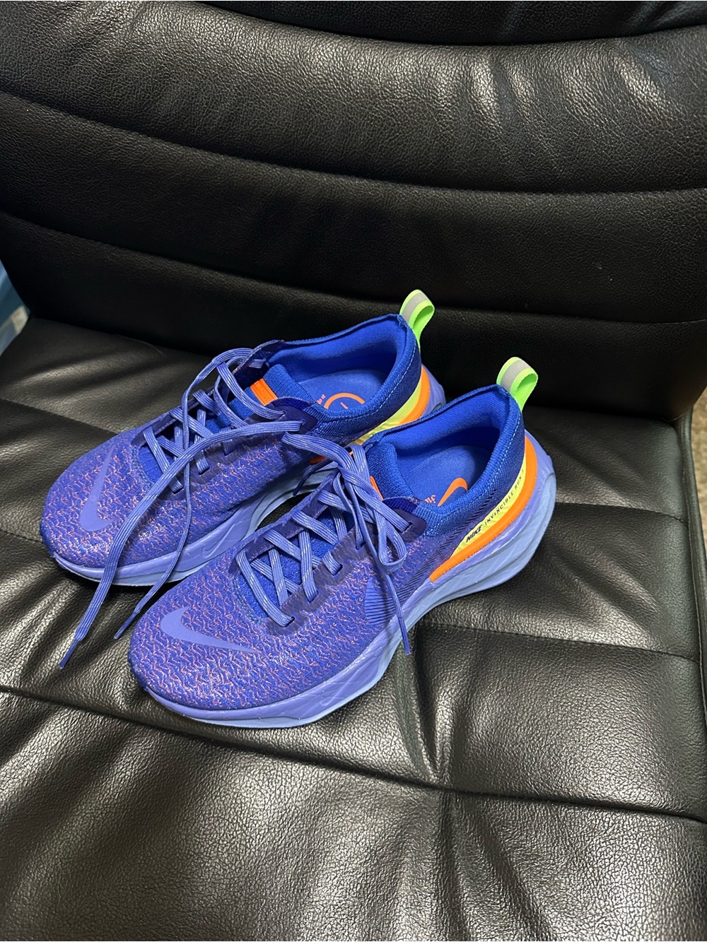 Nike Women's ZoomX Invincible Run 3 running shoes in “Racer Blue" women size 8.